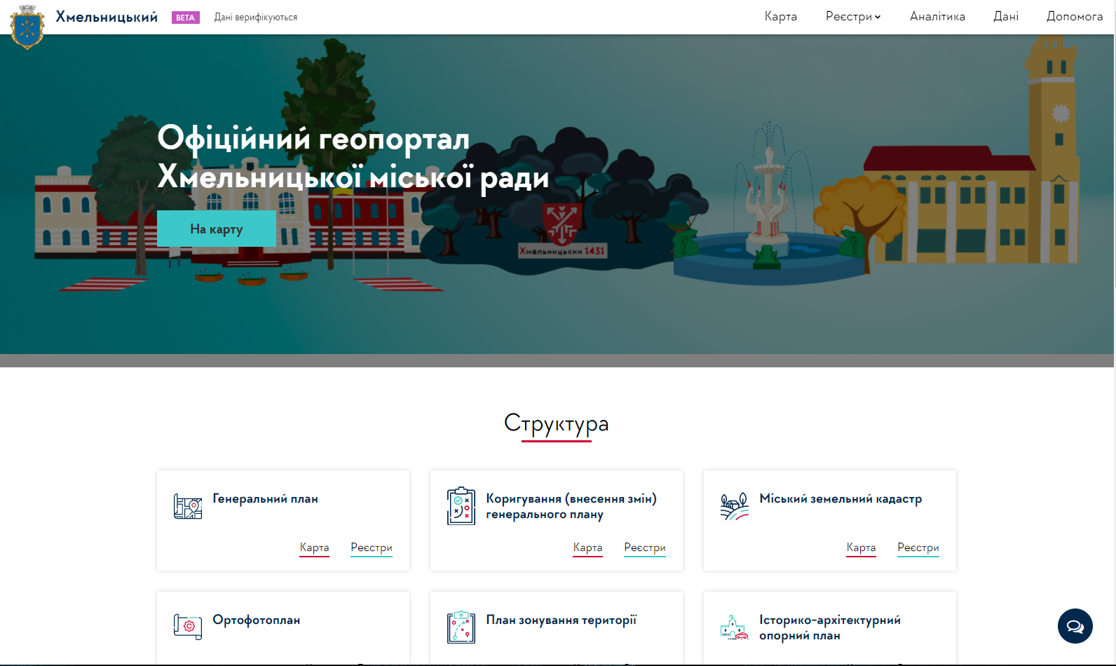 ГІС містобудівного кадастру Хмельницької міської ради