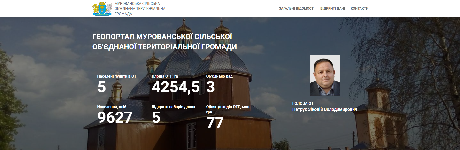 ГІС ведення активів Мурованської сьльської об'єднаної громади